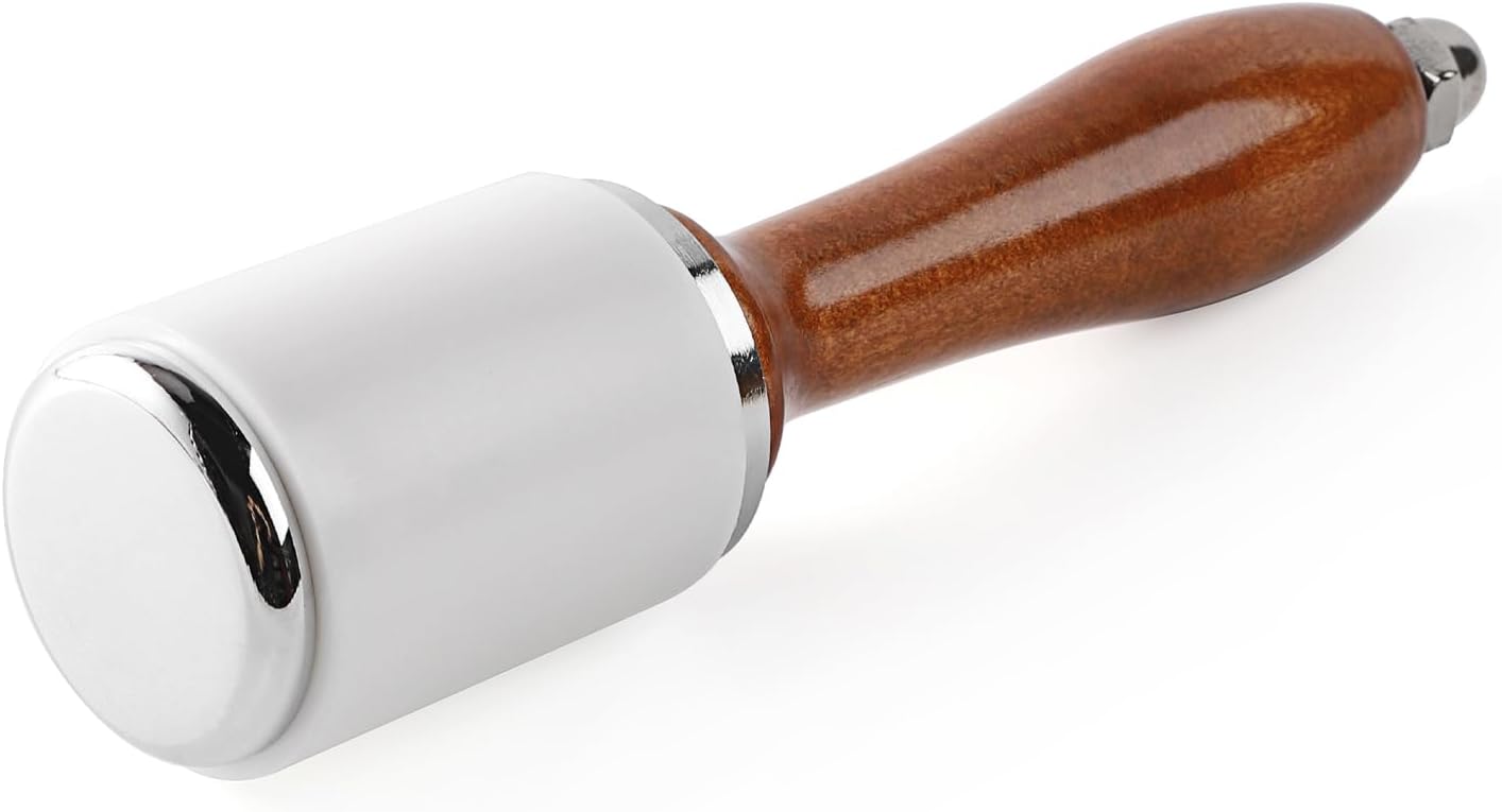 Leatherwork Mallet - Leather Carving Hammer Nylon Head Mallet