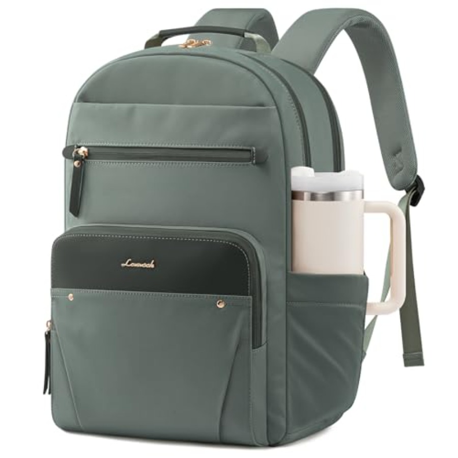 Leatherworking Items - Laptop Backpack for Women with Leather