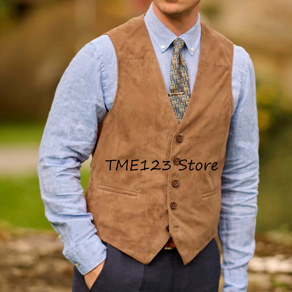 Leather Work Vest For Men - Work vest for men new arrival