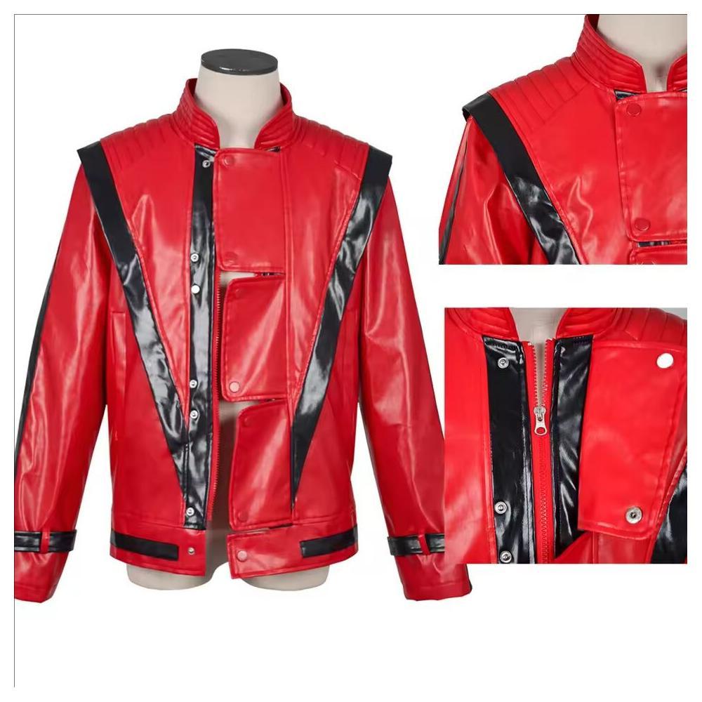 Michael Jackson Thriller Scary - Leather Work Jacket avaliação e preço