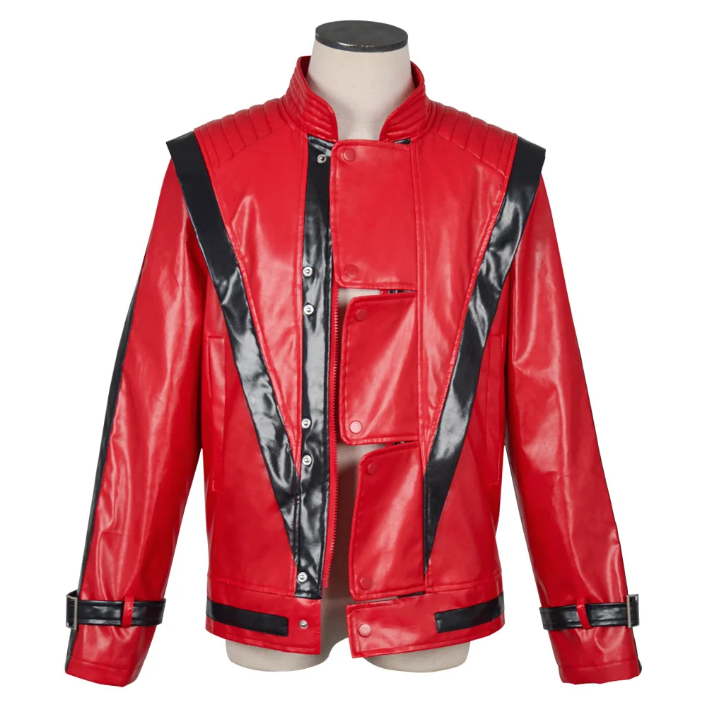 Michael Jackson Thriller Scary - Leather Work Jacket avaliação e preço