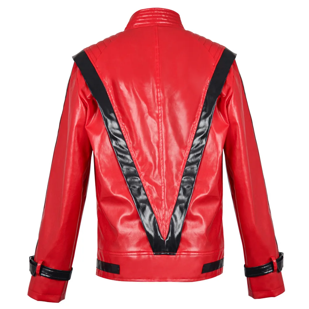 Michael Jackson Thriller Scary - Leather Work Jacket avaliação e preço