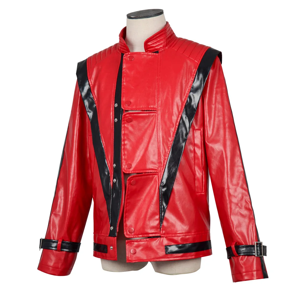 Michael Jackson Thriller Scary - Leather Work Jacket avaliação e preço