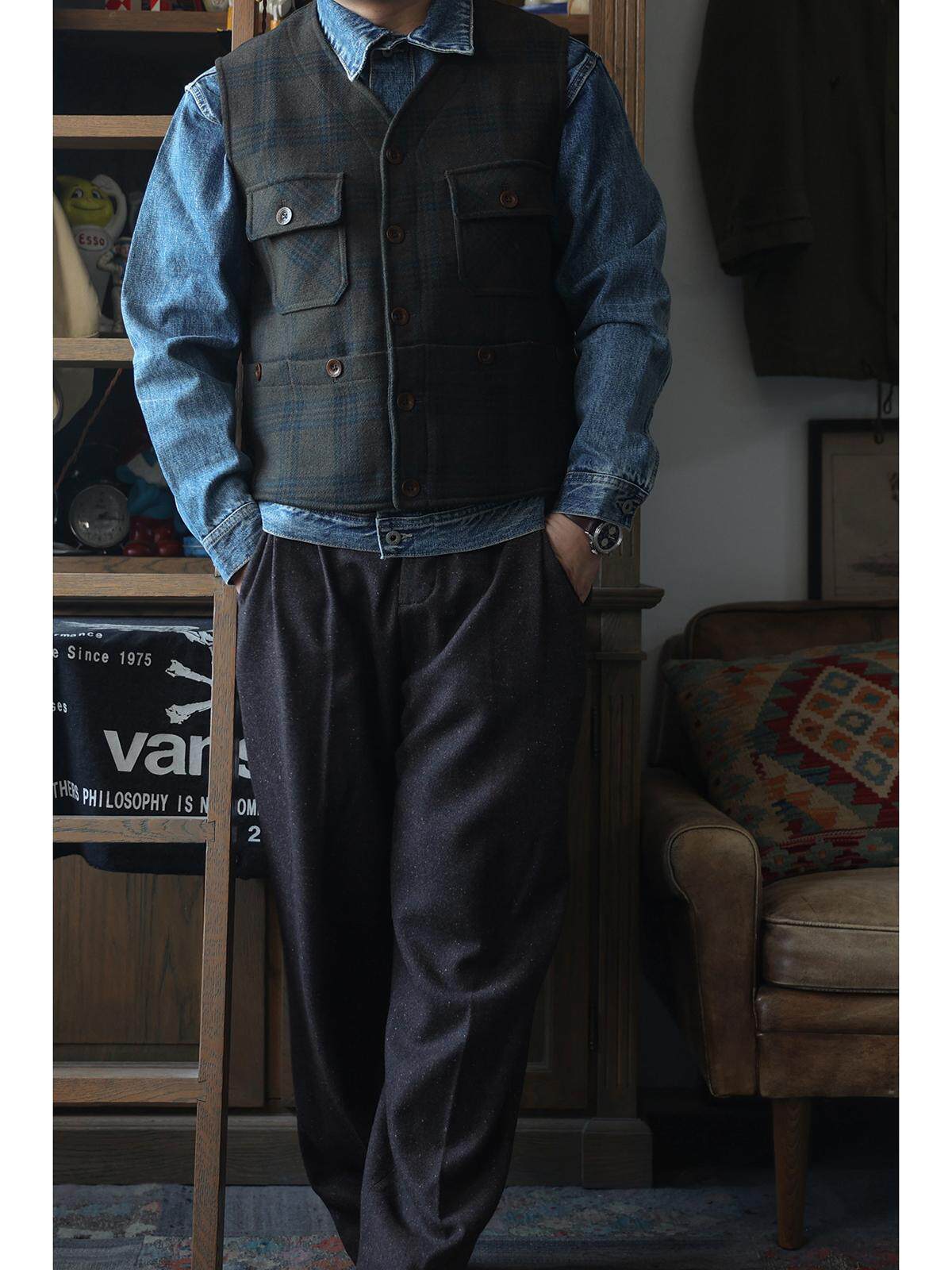 Secondorder FW24 6 Pockets Wor - Leather Work Vest For Men avaliação e preço