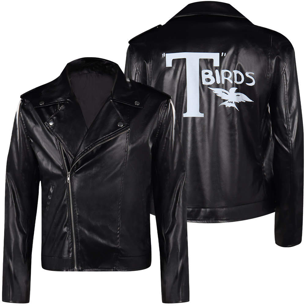 Retro 80S Danny Cosplay Coat G - Leather Work Jacket avaliação e preço