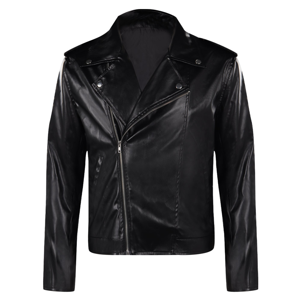 Retro 80S Danny Cosplay Coat G - Leather Work Jacket avaliação e preço