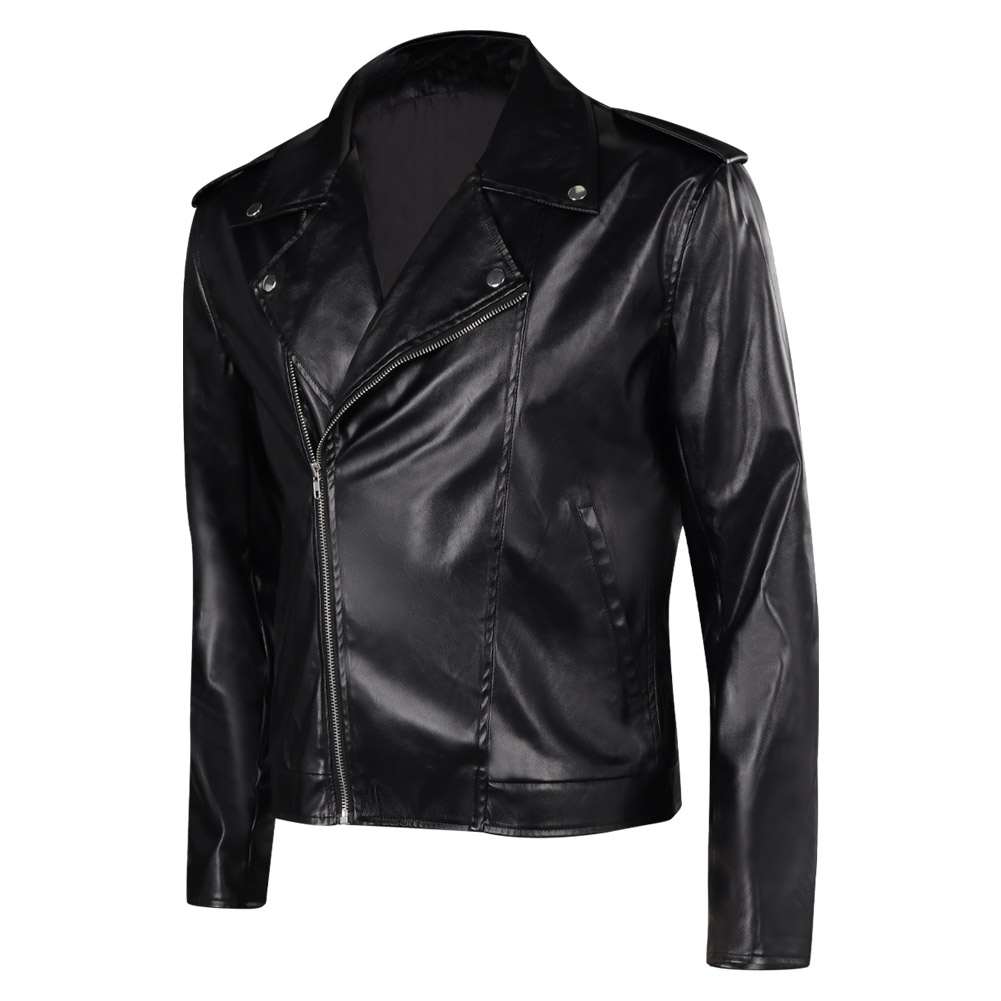 Retro 80S Danny Cosplay Coat G - Leather Work Jacket avaliação e preço