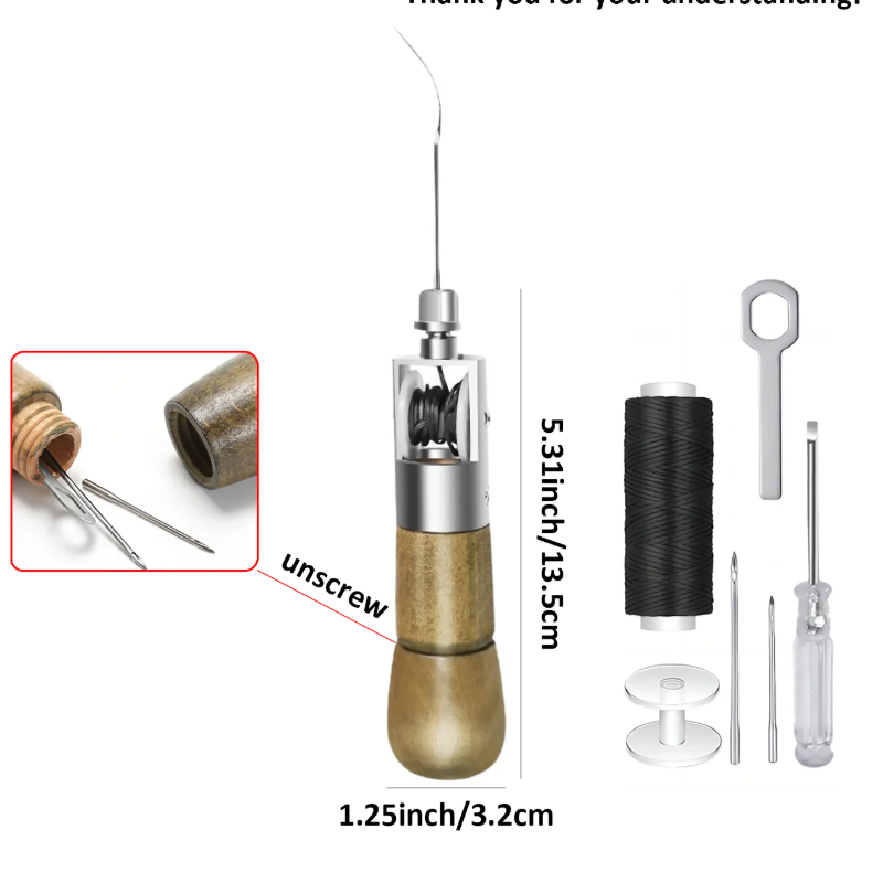 Professional Leather Sewing Aw - Leatherwork Needles avaliação e preço