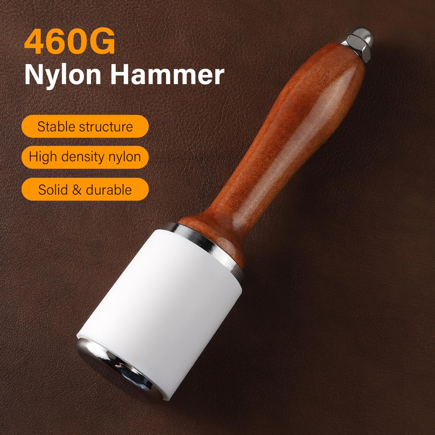 Leather Carving Hammer Nylon H - Leatherwork Mallet avaliação e preço