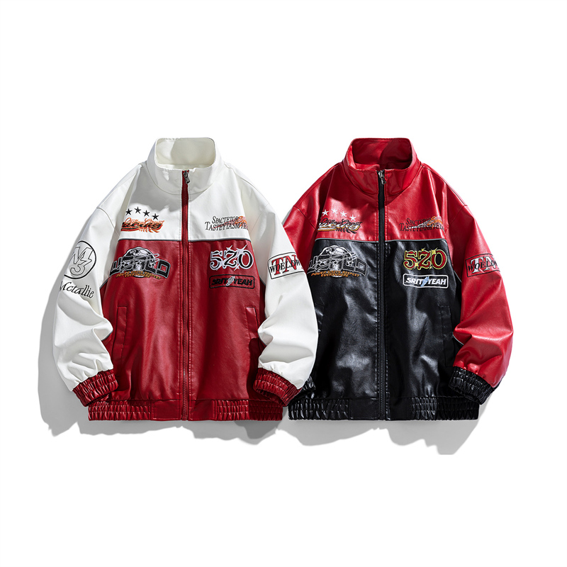 Trend Handsome Winter Outdoor  - Leather Work Jacket avaliação e preço