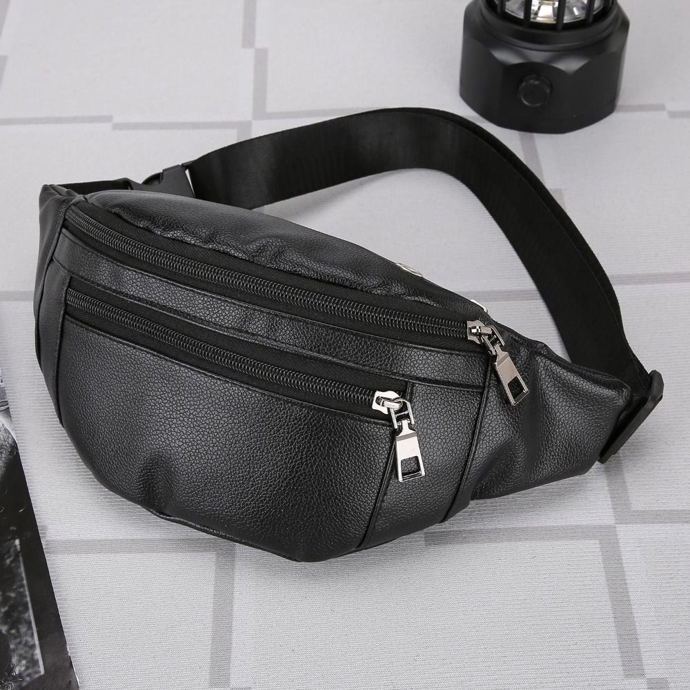 Multifunctional Crossbody Cash - Leather Work Bag Men avaliação e preço