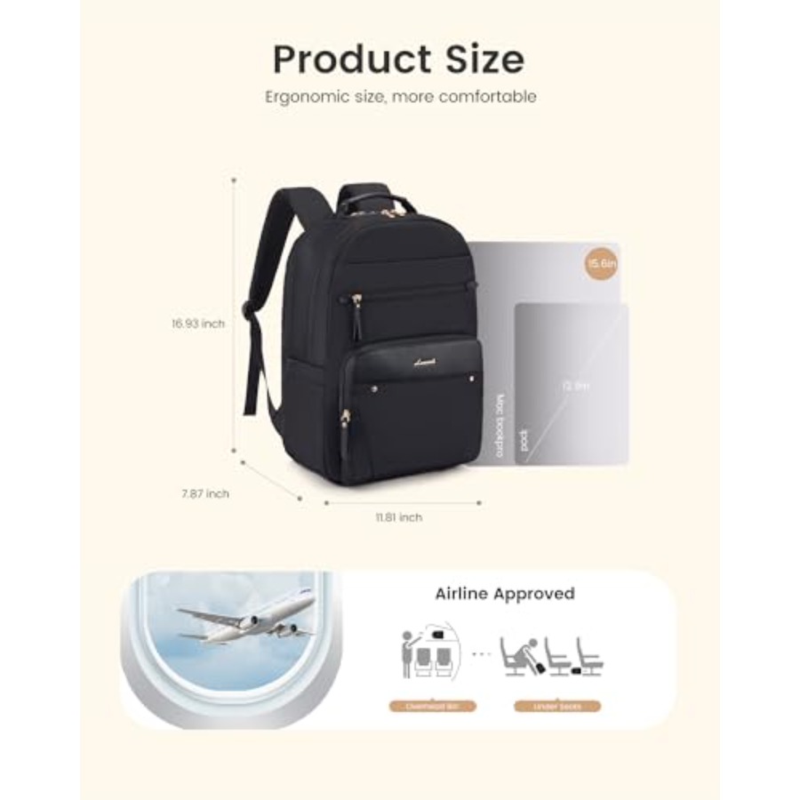 Laptop Backpack for Women with - Leatherworking Items avaliação e preço