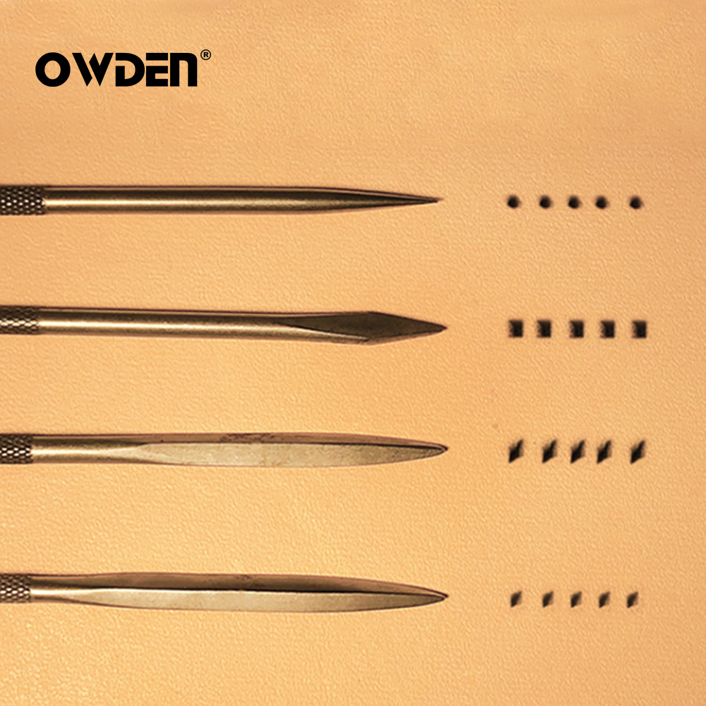 OWDEN Leather Awl Tool Set DIY - Leatherwork Needles avaliação e preço