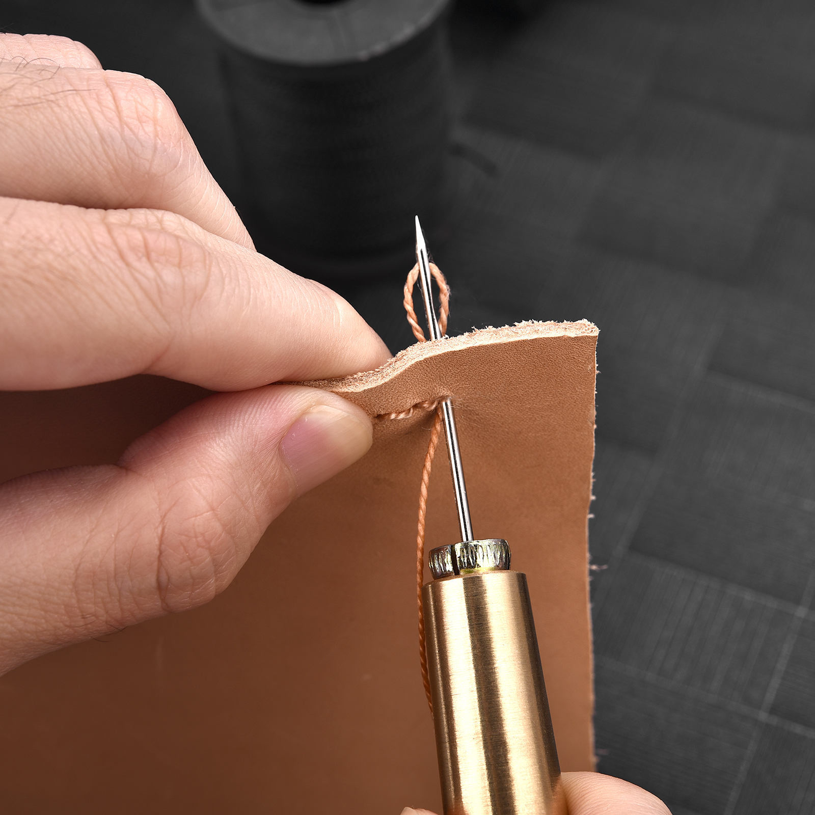 Leather Sewing Kit DIY Leather - Leatherwork Needles avaliação e preço