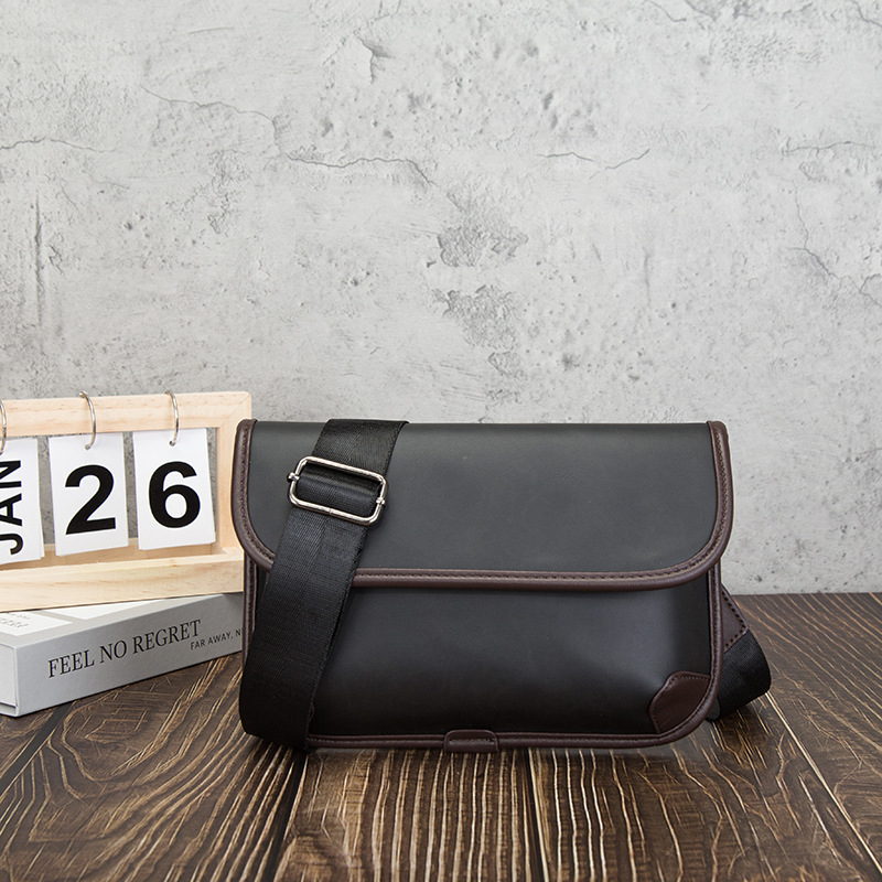 Luxury Brand Vintage Shoulder  - Leather Work Bag Men avaliação e preço