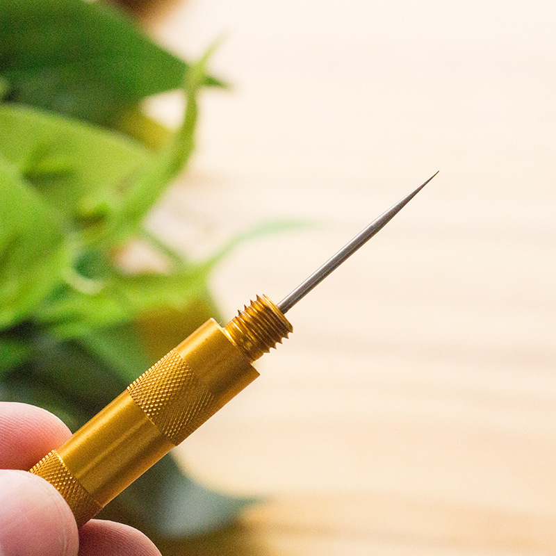 Mini Leather Sewing Awl Tool F - Leatherwork Needles avaliação e preço