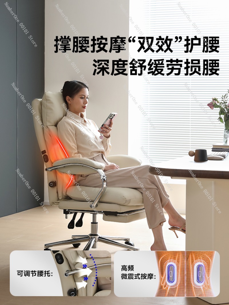 Genuine leather computer chair - Leatherwork Terms avaliação e preço