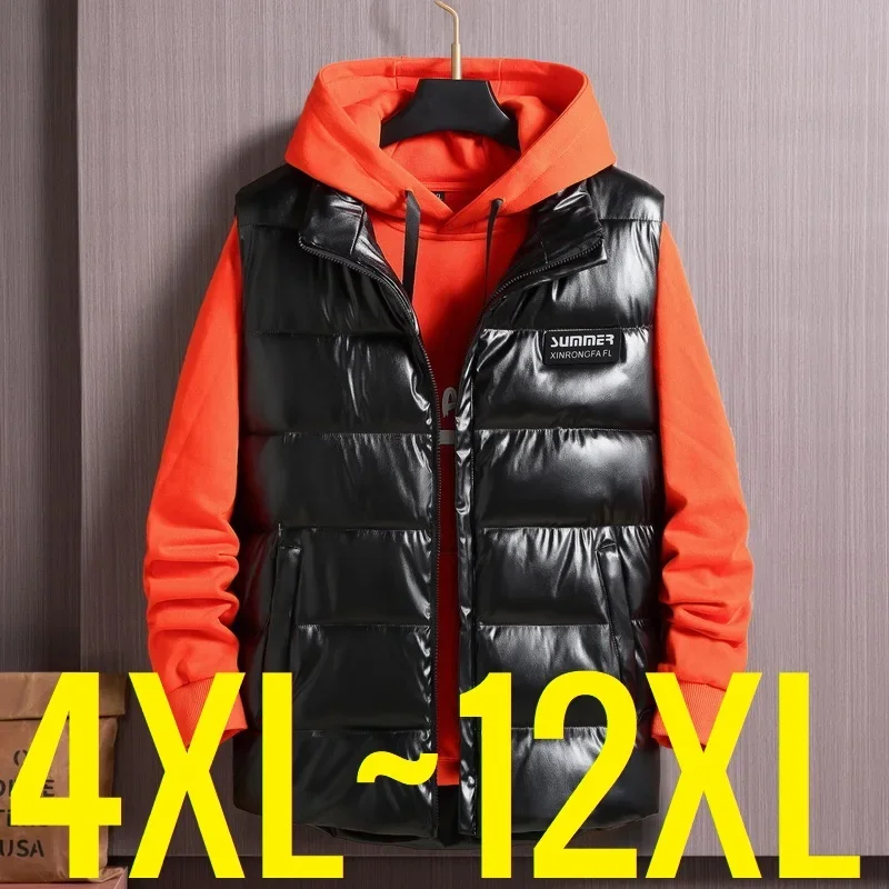 Plus Size Sleeveless Jackets M - Leather Work Vest For Men avaliação e preço