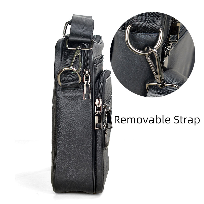Men Genuine Leather Handbags M - Leather Work Bag Men avaliação e preço