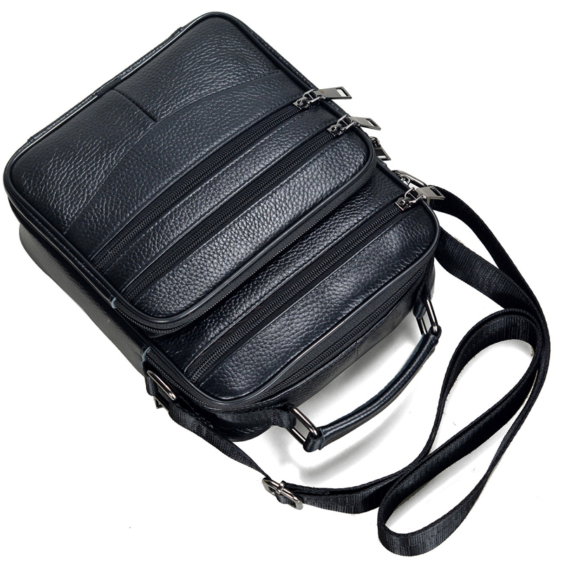 Men Genuine Leather Handbags M - Leather Work Bag Men avaliação e preço