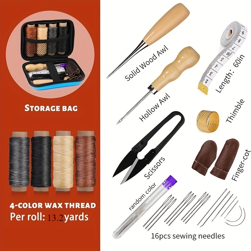 [Leather Working Kit] Leather  - Leatherwork Needles avaliação e preço