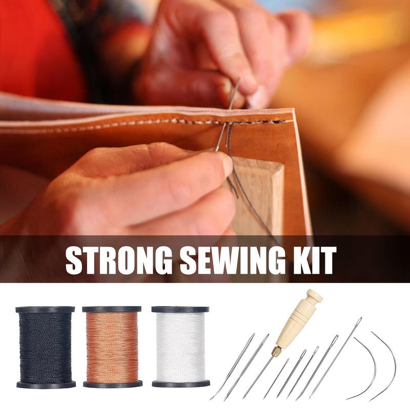 Leather Stitching Kit Heavy Du - Leatherwork Needles avaliação e preço