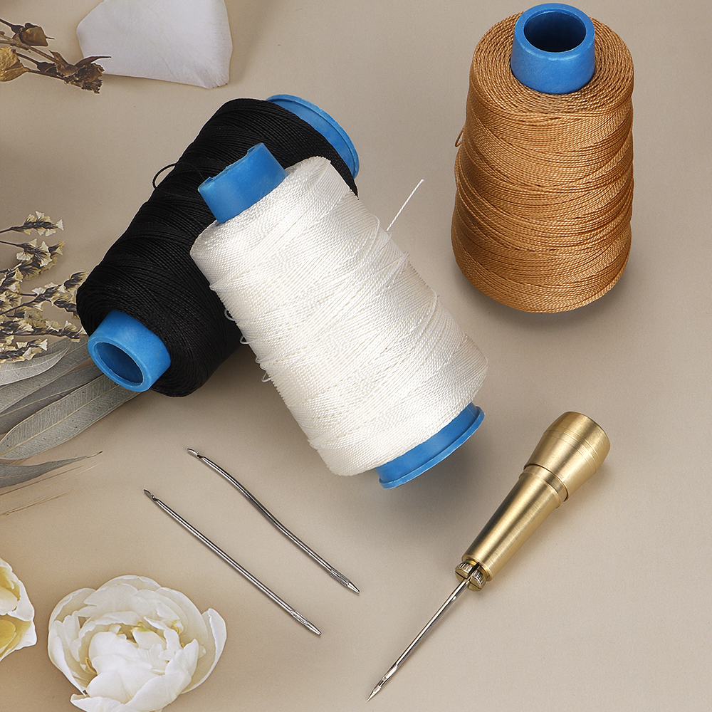 Canvas Leather Sewing Awl Need - Leatherwork Needles avaliação e preço