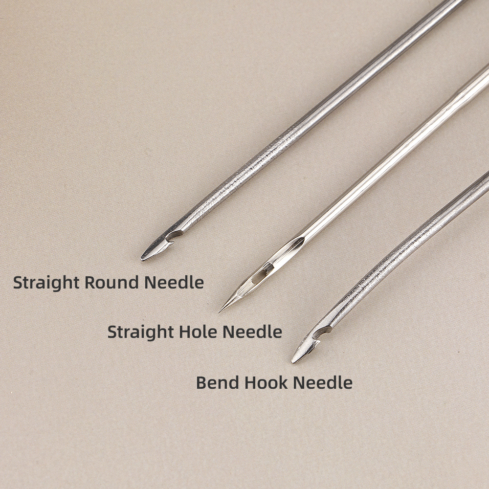 Canvas Leather Sewing Awl Need - Leatherwork Needles avaliação e preço