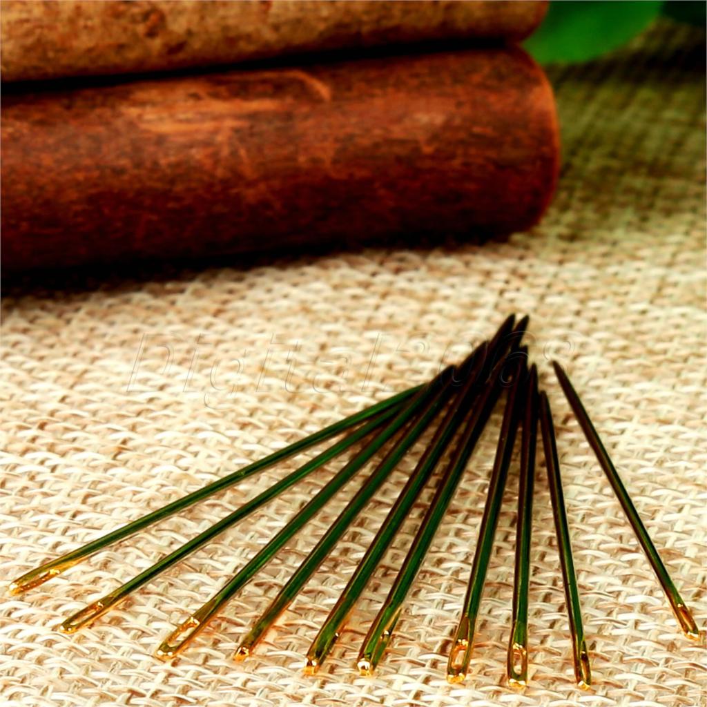 10Pcs Leathercraft Sewing Tool - Leatherwork Needles avaliação e preço