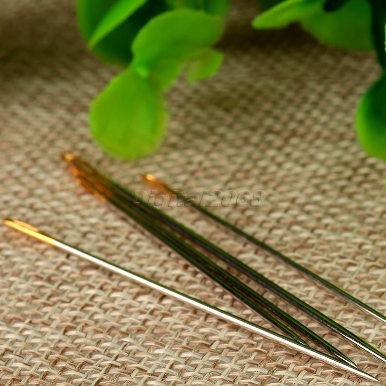 10Pcs Leathercraft Sewing Tool - Leatherwork Needles avaliação e preço
