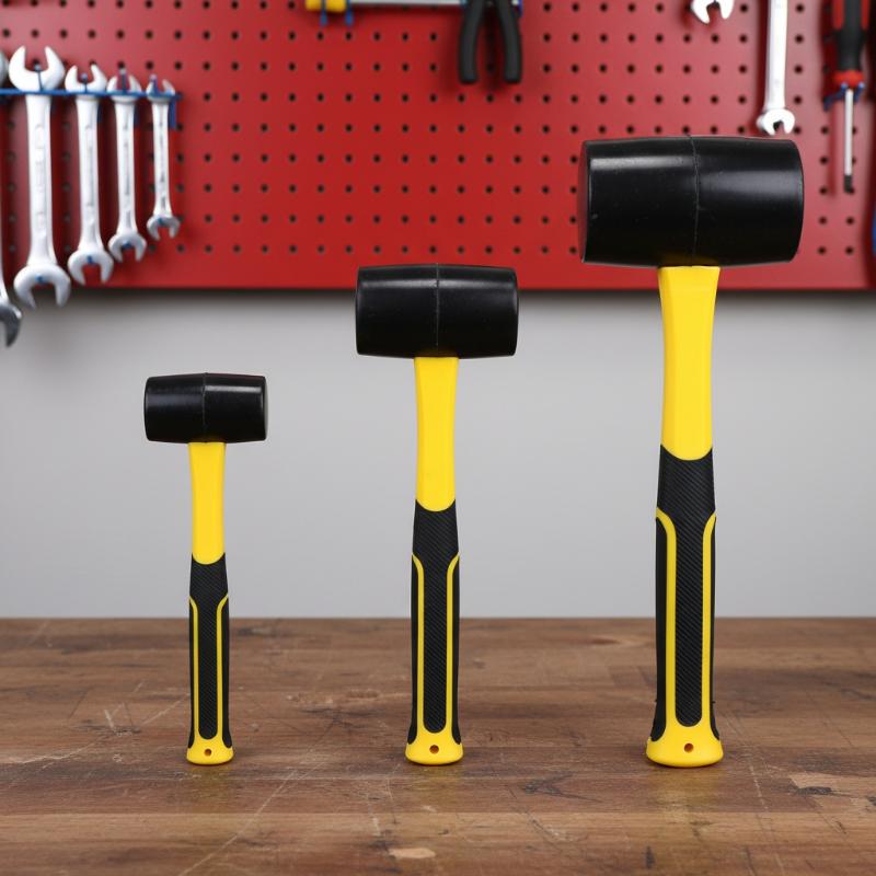 Black Rubber Hammer 2LB Americ - Leatherwork Mallet avaliação e preço