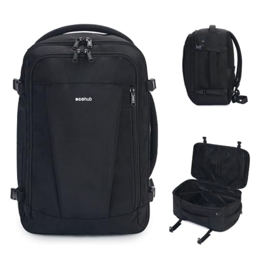ECOHUB Travel Backpack 18x14x8 - Leatherworking Items avaliação e preço