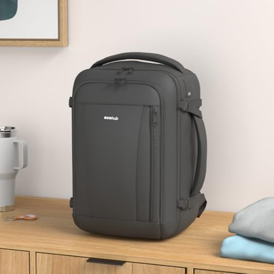 ECOHUB Travel Backpack 18x14x8 - Leatherworking Items avaliação e preço