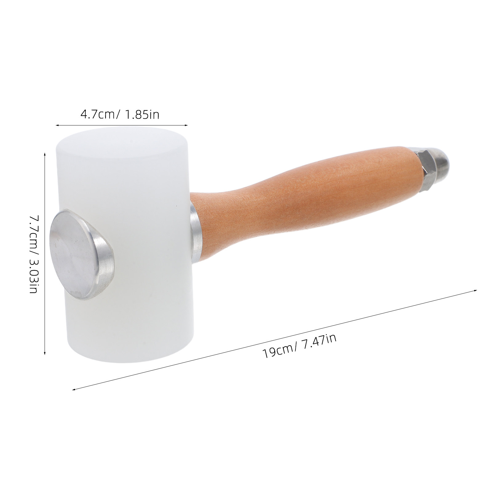 Carving Hammer Nylon Head Wood - Leatherwork Mallet avaliação e preço