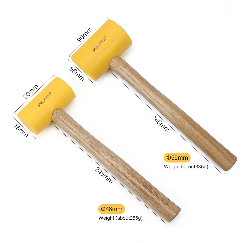 WUTA 1PC Multifunctional Leath - Leatherwork Mallet avaliação e preço