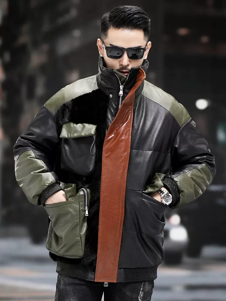 Big Pockets Work Down Jacket M - Leather Work Jacket avaliação e preço